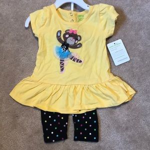 Two piece baby girls set